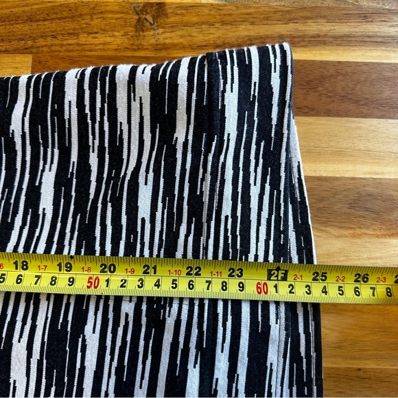 Chicos Open Front Jacket Womens Zebra Abstract Print Gray White  Lined SZ 2‎ L - Picture 8 of 11